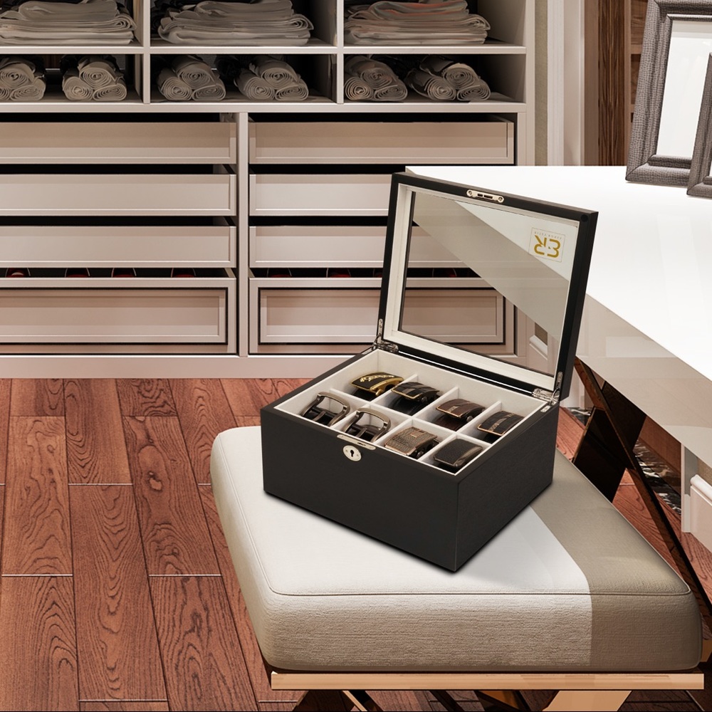 BELT STORAGE ORGANIZER  BOX